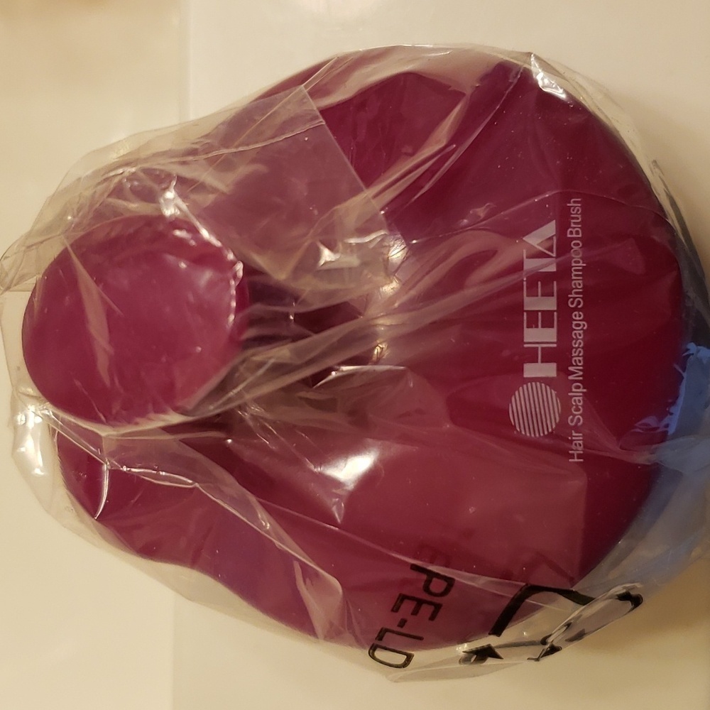 HEETA Scalp Massager Shampoo Brush Purple